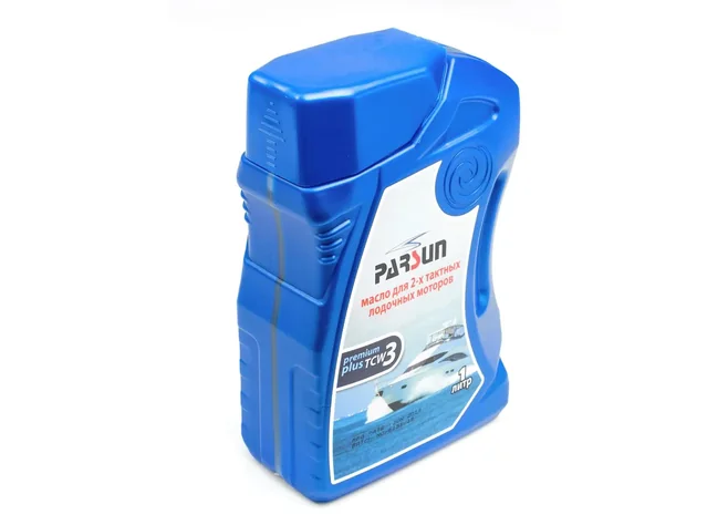 Масло для двотактних двигунів Parsun TCW3 Premium Plus, 1л Фото 4